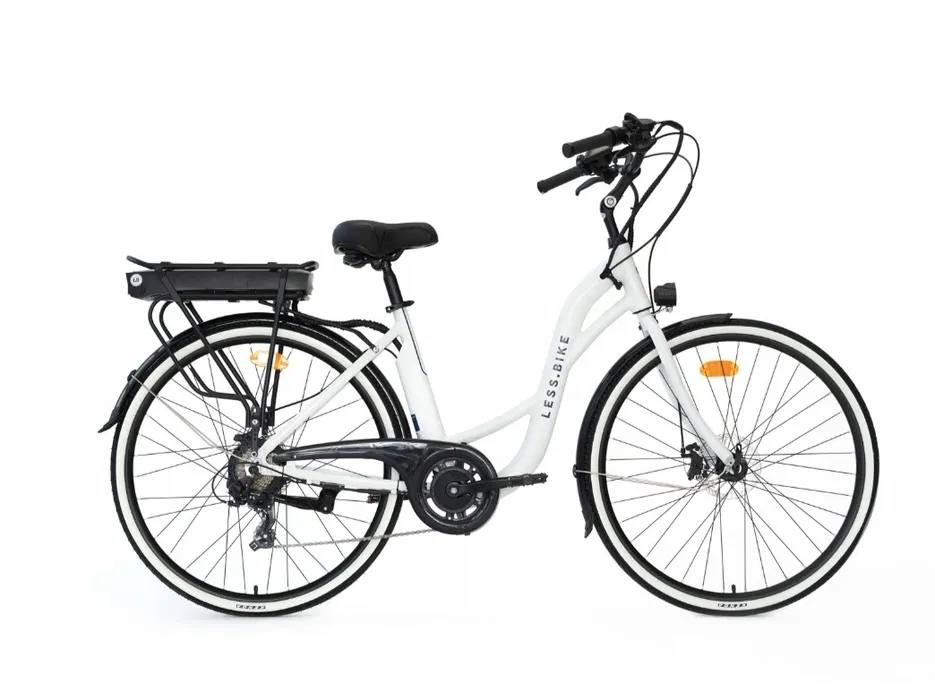 Rower elektryczny damski LESS.BIKE do wynajmu krótkoterminowego